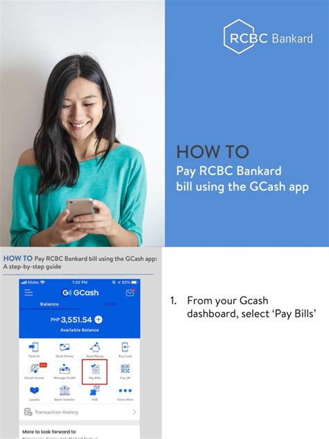 How To: Pay RCBC Bankard Bill Using The Gcash App .